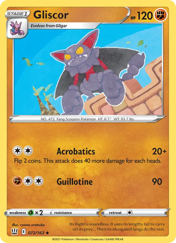Gliscor #72 — Battle Styles