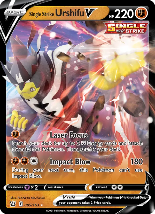 Single Strike Urshifu V #85 — Battle Styles