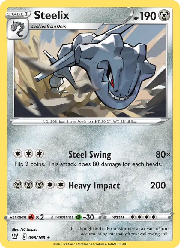 Steelix #99 — Battle Styles