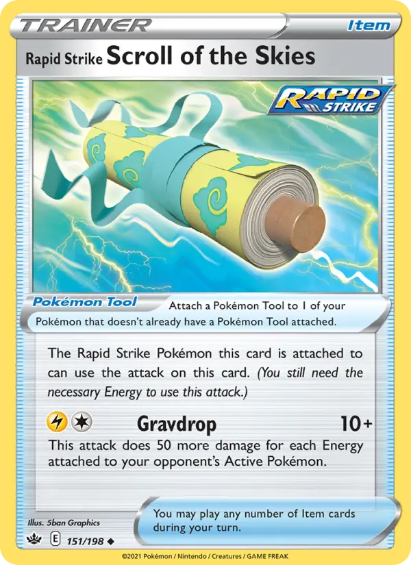 Rapid Strike Scroll of the Skies #151 — Chilling Reign