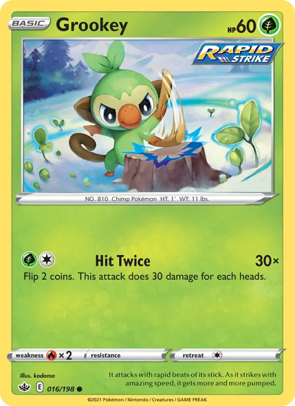 Grookey #16 — Chilling Reign