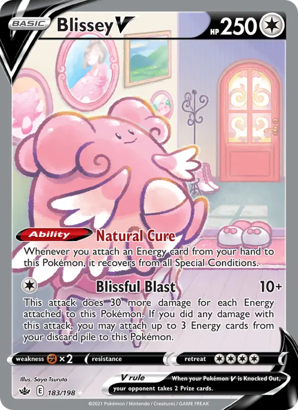 Blissey V #183 — Chilling Reign