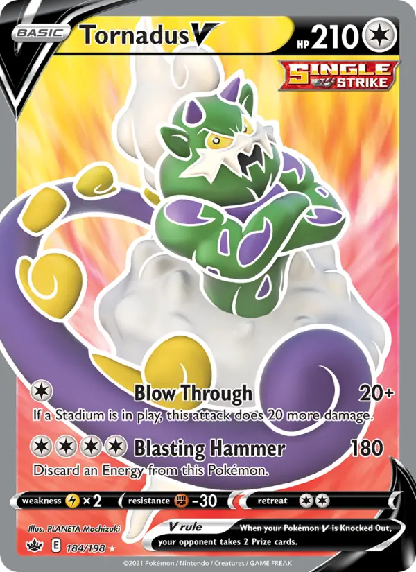 Tornadus V #184 — Chilling Reign