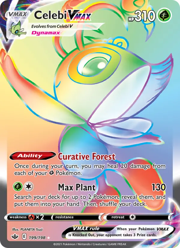 Celebi VMAX #199 — Chilling Reign