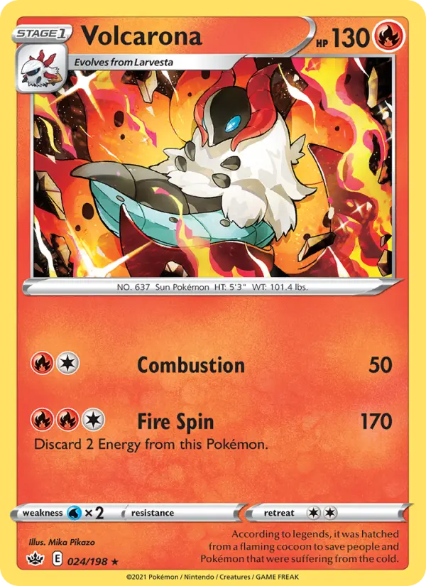 Volcarona #24 — Chilling Reign