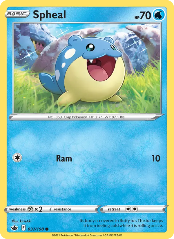 Spheal #37 — Chilling Reign