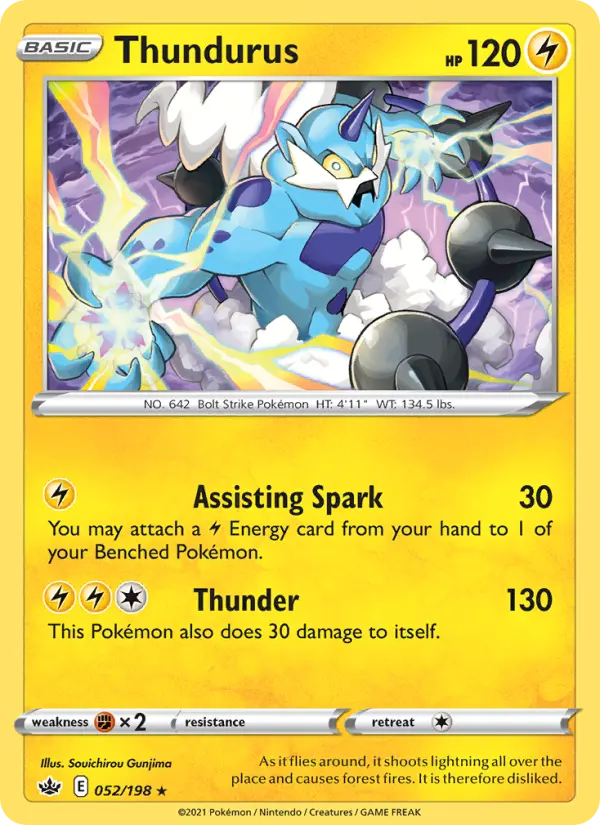 Thundurus #52 — Chilling Reign