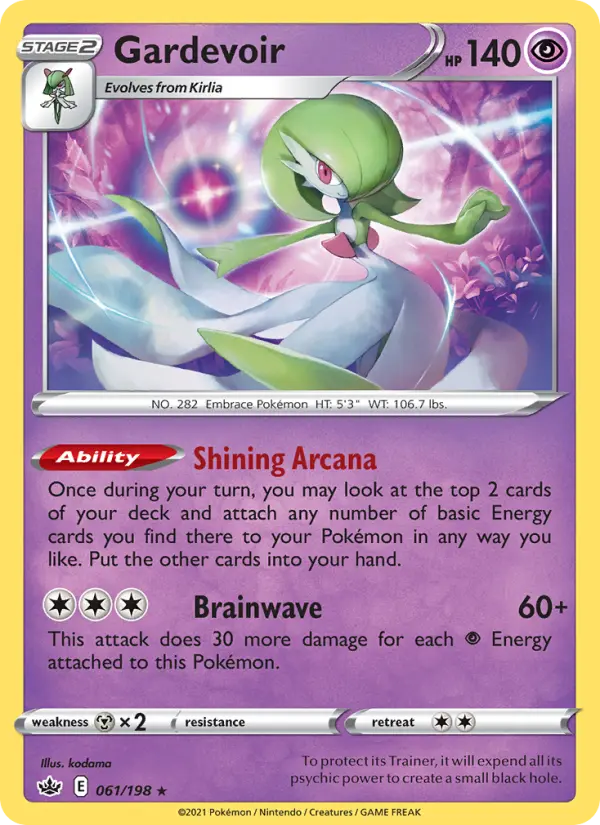 Gardevoir #61 — Chilling Reign