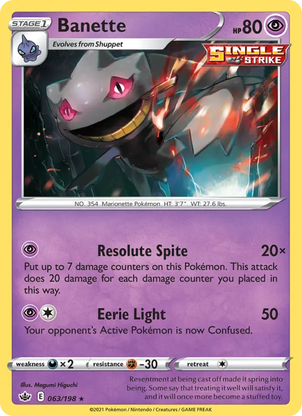 Banette #63 — Chilling Reign