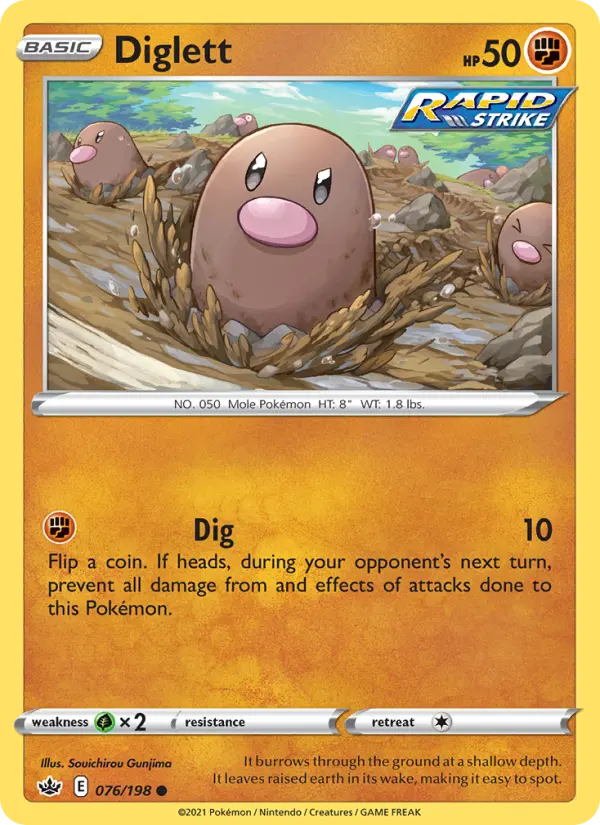 Diglett #76 — Chilling Reign
