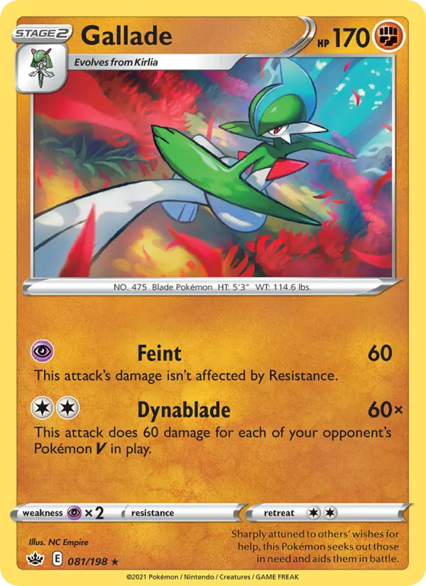 Gallade #81 — Chilling Reign