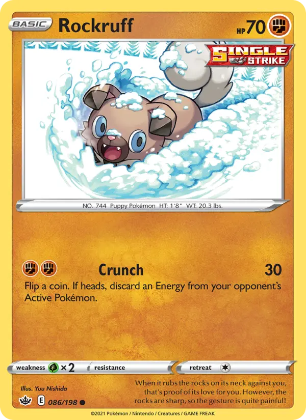 Rockruff #86 — Chilling Reign