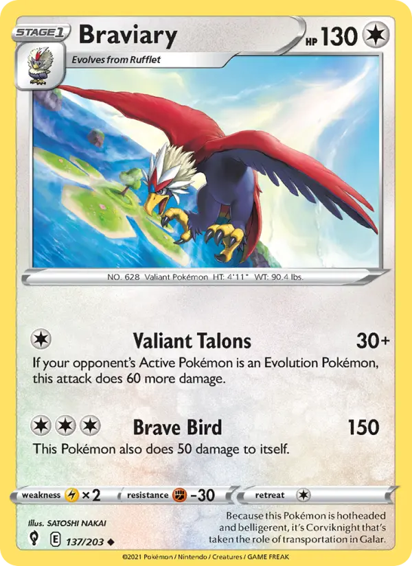 Braviary #137 — Evolving Skies
