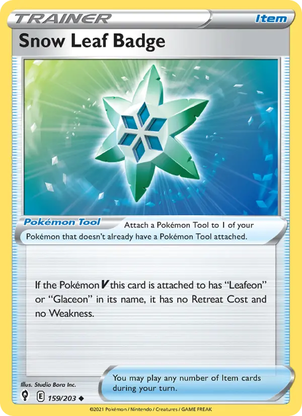Snow Leaf Badge #159 — Evolving Skies