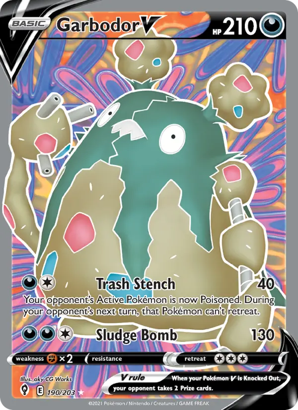 Garbodor V #190 — Evolving Skies