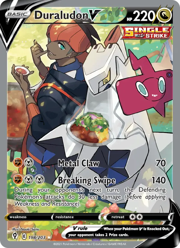 Duraludon V #198 — Evolving Skies
