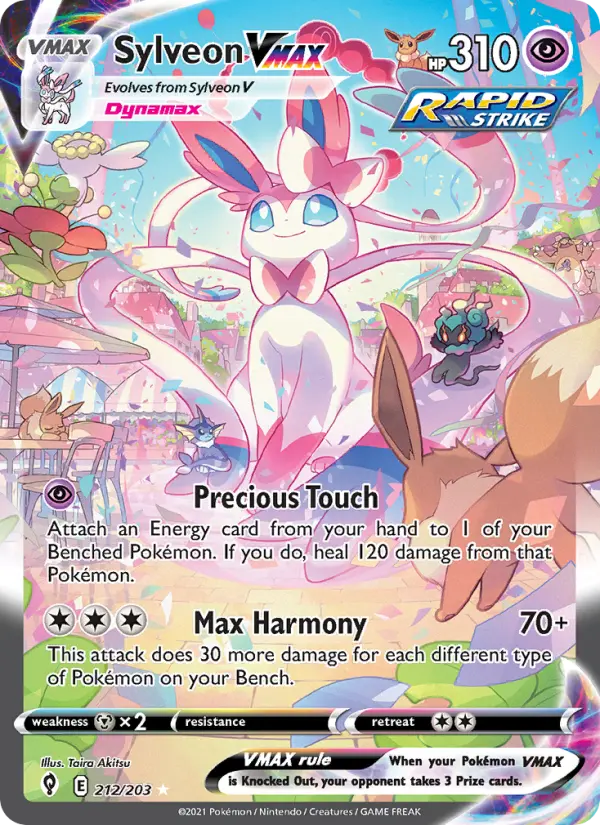 Sylveon VMAX #212 — Evolving Skies