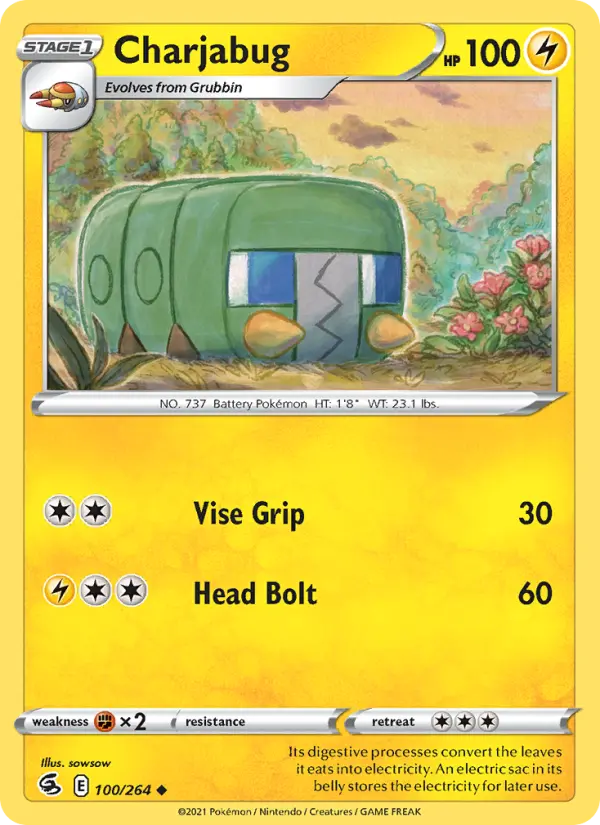 Charjabug #100 — Fusion Strike