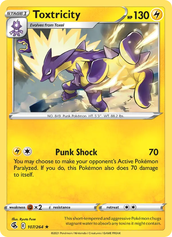Toxtricity #107 — Fusion Strike