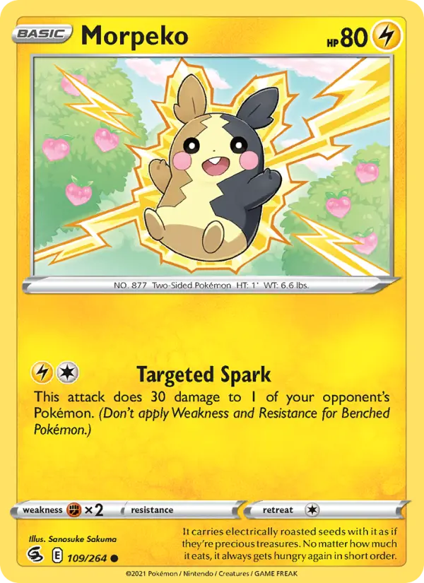 Morpeko #109 — Fusion Strike