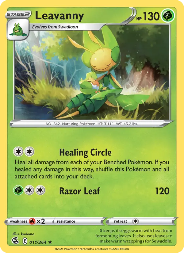 Leavanny #11 — Fusion Strike