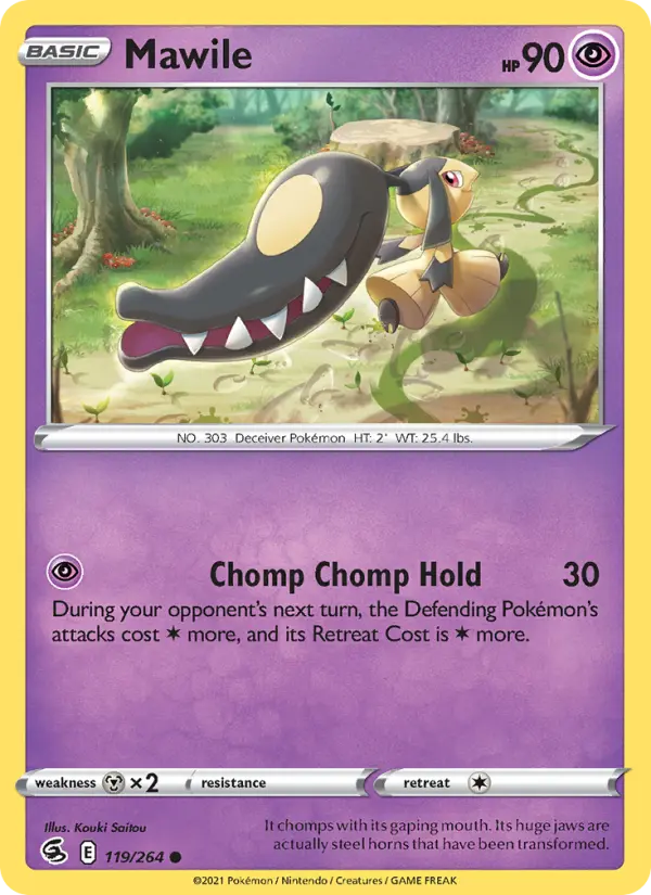 Mawile #119 — Fusion Strike