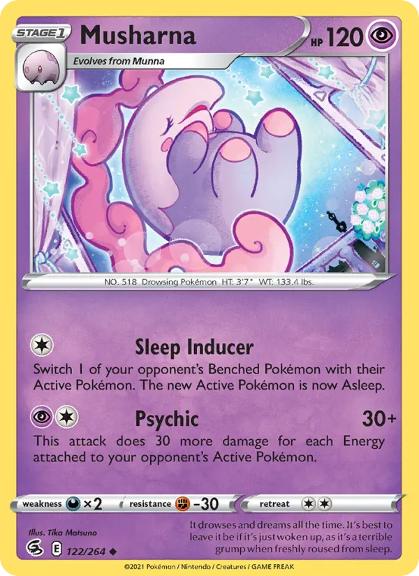 Musharna #122 — Fusion Strike