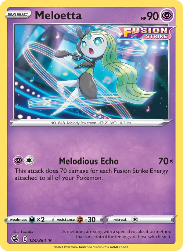 Meloetta #124 — Fusion Strike
