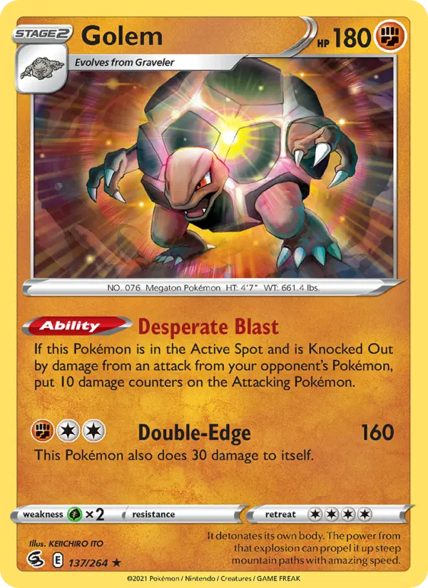 Golem #137 — Fusion Strike