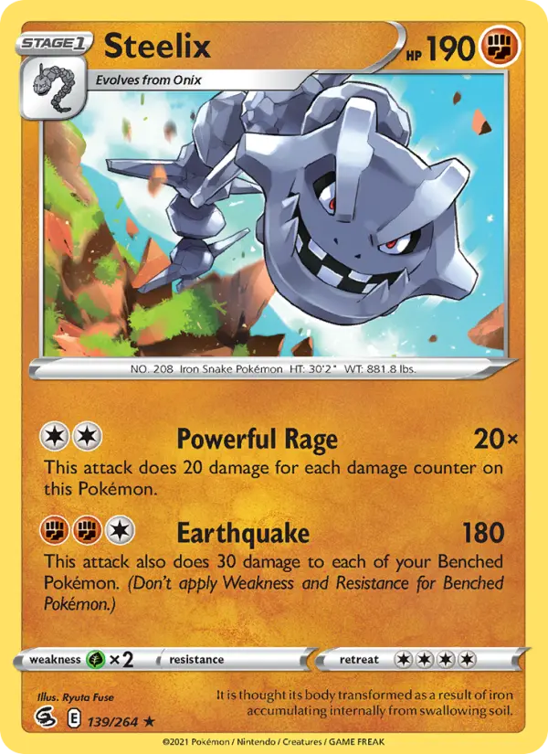 Steelix #139 — Fusion Strike