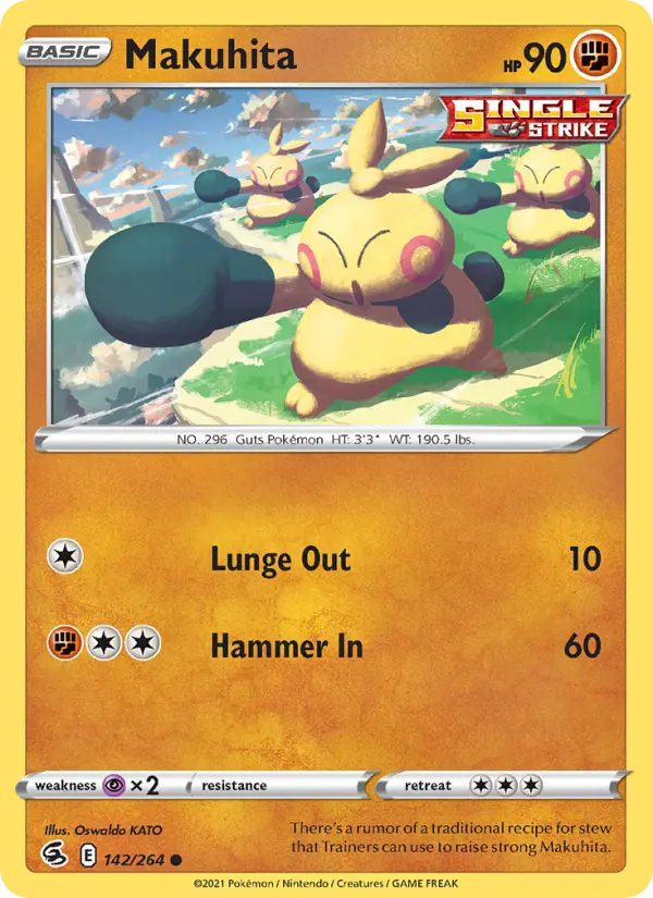 Makuhita #142 — Fusion Strike
