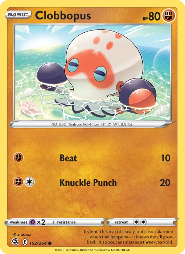 Clobbopus #152 — Fusion Strike