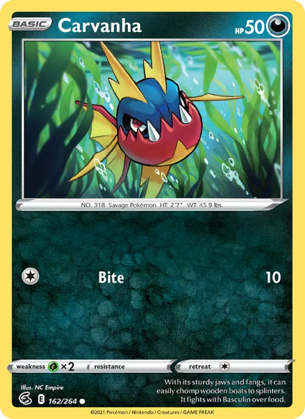 Carvanha #162 — Fusion Strike