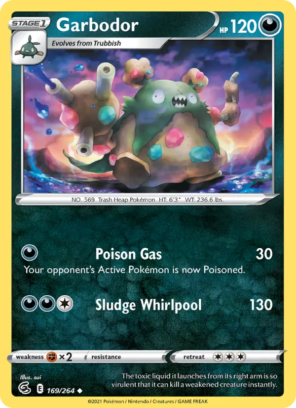 Garbodor #169 — Fusion Strike