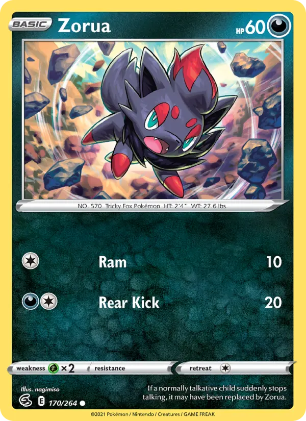 Zorua #170 — Fusion Strike