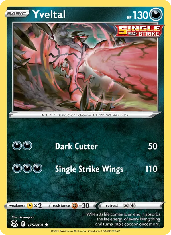 Yveltal #175 — Fusion Strike
