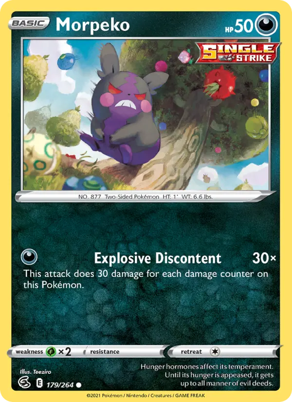 Morpeko #179 — Fusion Strike