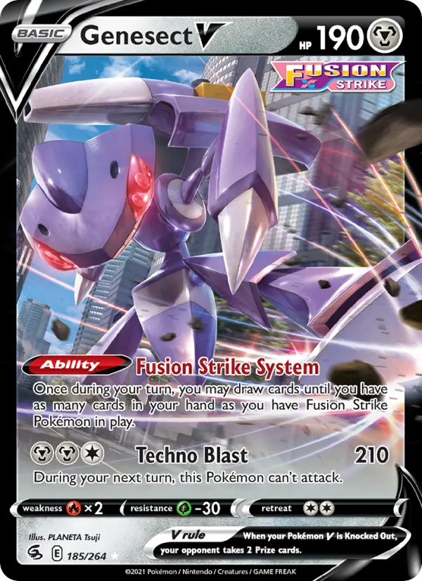 Genesect V #185 — Fusion Strike