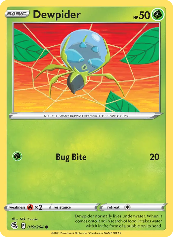 Dewpider #19 — Fusion Strike