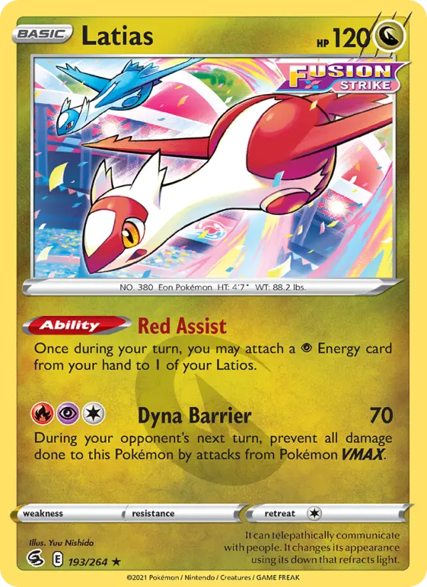 Latias #193 — Fusion Strike