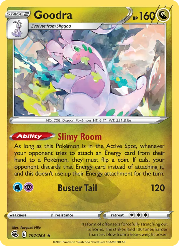 Goodra #197 — Fusion Strike