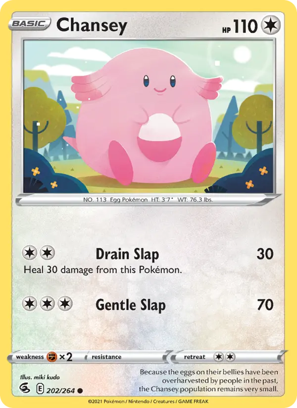 Chansey #202 — Fusion Strike