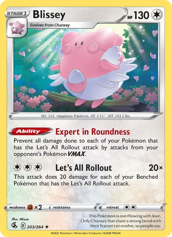 Blissey #203 — Fusion Strike