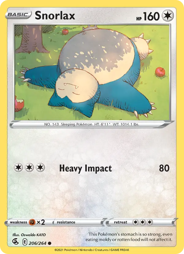 Snorlax #206 — Fusion Strike