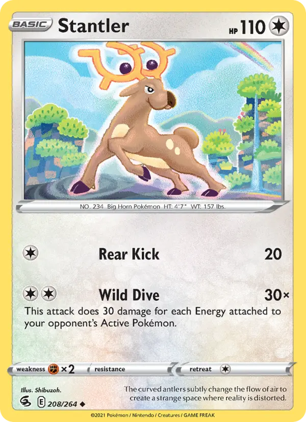 Stantler #208 — Fusion Strike