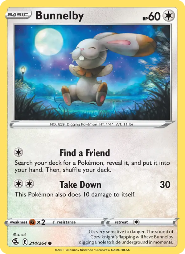 Bunnelby #214 — Fusion Strike