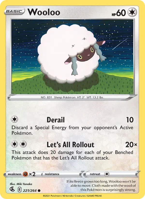 Wooloo #221 — Fusion Strike
