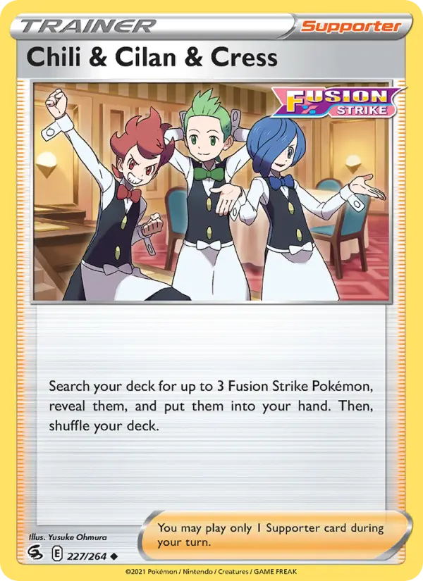 Chili & Cilan & Cress #227 — Fusion Strike