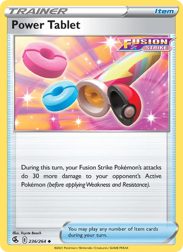Power Tablet #236 — Fusion Strike