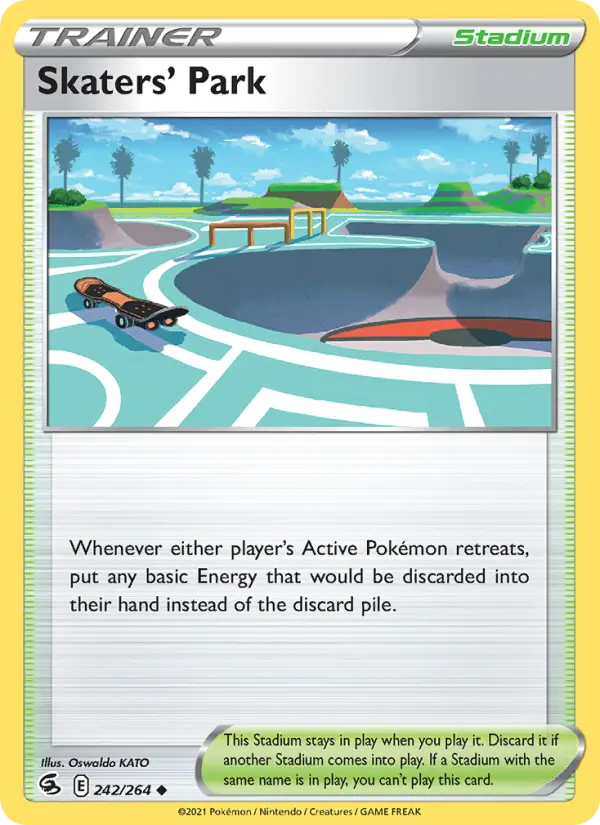 Skaters' Park #242 — Fusion Strike
